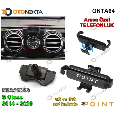 Araca Özeltelefon Tutucu Mercedes S Seri 14-20
