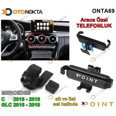 Araca Özel Telefon Tutucu Mercedes Glc 2016-2018