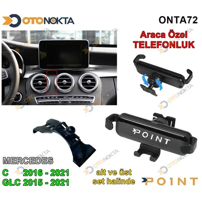 Araca Özel Telefon Tutucu Mercedes C /glc 2016-2021
