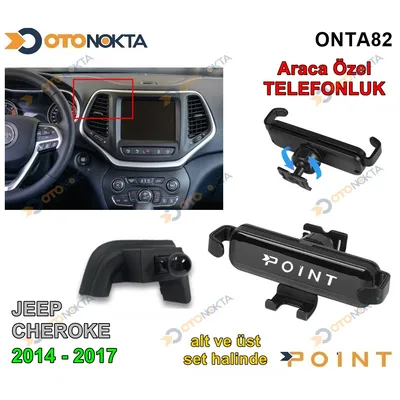 Araca Özel Telefon Tutucu Jeep Cherokee 16-17