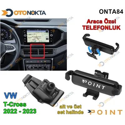 Araca Özel Telefon Tutucu Volkswagen T-Cross