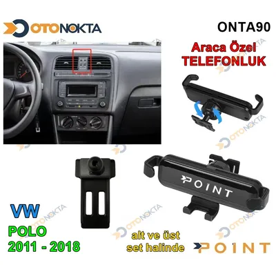 Araca Özel Telefon Tutucu Volkswagen Polo 2011-2018