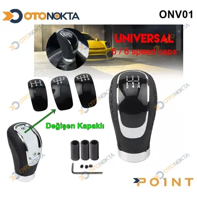 Vites Topuzu Üniversal Numaralı 3 Model Siyah