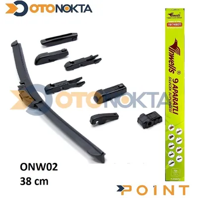 Silecek 9 Aparatlı 380 mm İnwels