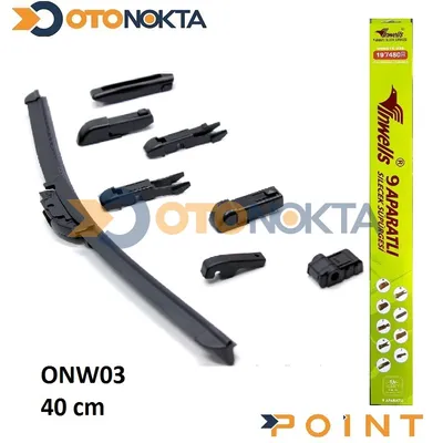 Silecek 9 Aparatlı 400 mm İnwels