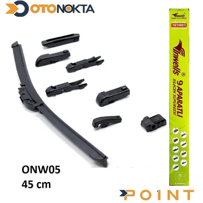 Silecek 9 Aparatlı 45 mm İnwels