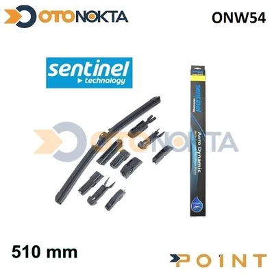 Silecek 12 Aparatlı Muz 510 mm Sentinel