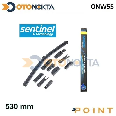 Silecek 12 Aparatlı Muz 530 mm Sentinel