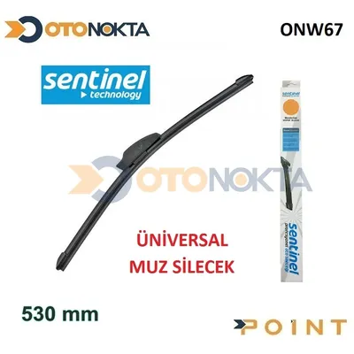 Silecek Normal Muz Üniversal 530 mm Sentinel