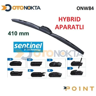 Silecek 8 Aparatlı Hybrid Modeli 410 mm