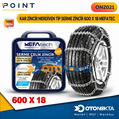 Kar Zincir Merdiven Tip Serme Zincir 600x18MEFATEC