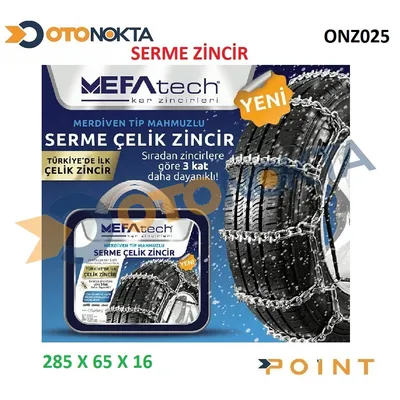 Kar Zincir Merdiven Serme Zincir 285x65x16 Mefatec