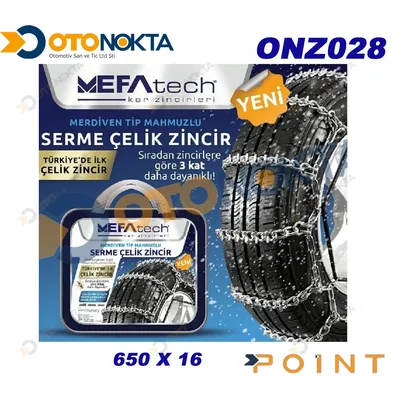 Kar Zinciri Merdiven Tip Serme 650x16 Mefatech