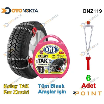 Kar Zinciri Kolay Tak 6 Parça Knk
