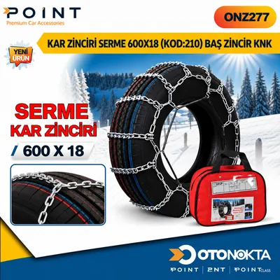 Kar Zinciri Serme 600x18 (kod:210)baş Zincir Knk