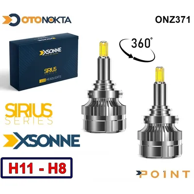 Zenon LED H11 360 Derece Mercek 36W Xsonne