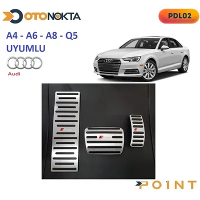 Pedal Seti Orjinal Audi A4 A6 A8 Q5 Otomatik