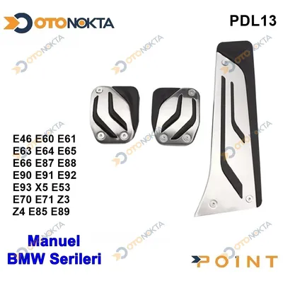 Pedal Seti Orjinal Manuel E46-E60-E90-X5-E92-E93