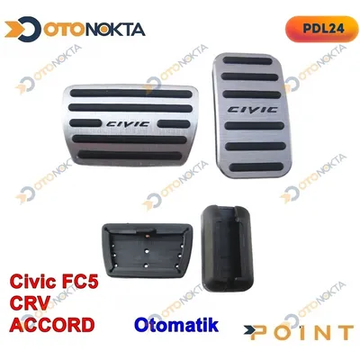 Pedal Honda Set Otomatik Civic 2016+ Crv 2017+ Accord 17
