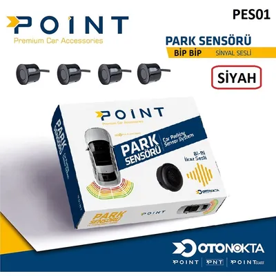 Park Sensörü Buzzerli Sesli Siyah