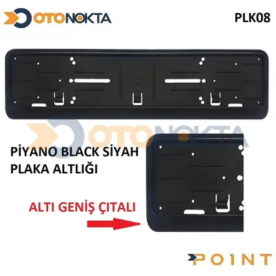 Plakalık Plastik Konsept Siyah Geniş Çıtalı