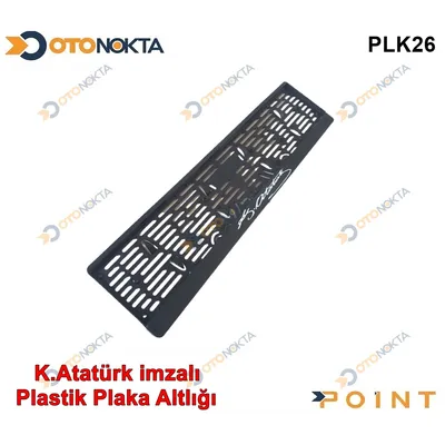 Plakalık Plastik Kaliteli K.atatürk Yazılı Normal