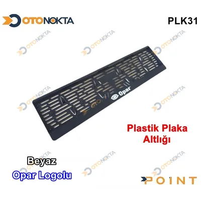 Plakalık Plastik Kaliteli Opar Beyaz Normal