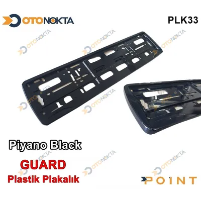 Plakalık Sert Plastik Euro Noktasız Piyano Black