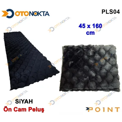 Peluş Tüylü Kapitoneli Siyah