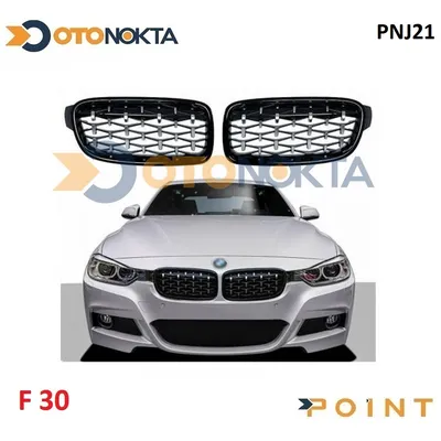 Ön Panjur Kromlu BMW F30 Diamond 11-2019
