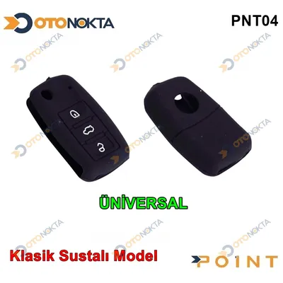 Anahtarlık Kabı Silikonlu VW Clasic Siyah