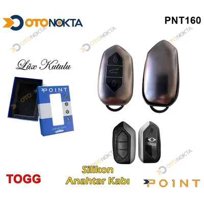 Anahtarlık Kab Silikon Gri Togg