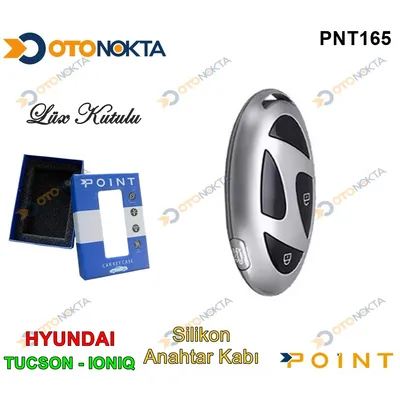 Anahtarlık Kab Silikon Gri Hyundai Tucson