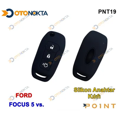 Anahtarlık Kabı Silikonlu Ford Focus 5 Anahtarsız