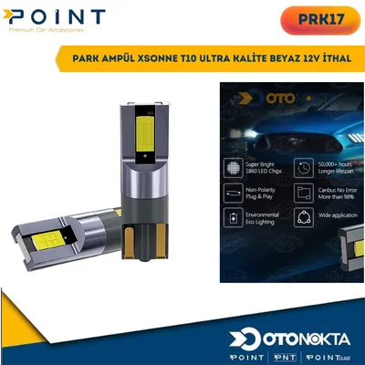 Park Ampul Xsonne T10 Ultra Kalite Beyaz 12V