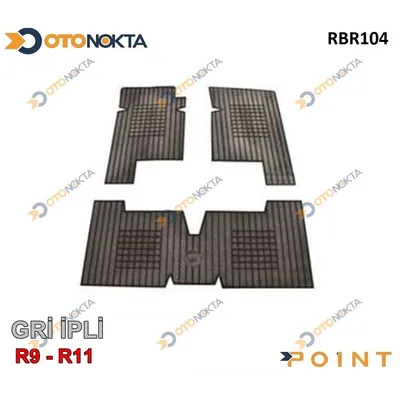 Paspas Dekoratif Gri İpli Renault 9-11