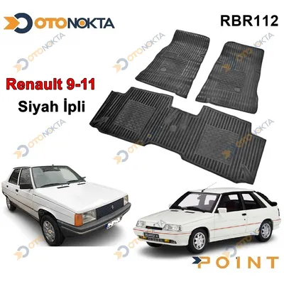 Paspas Dekoratif Siyah İpli Renault 9-11
