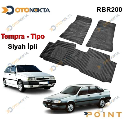 Paspas Dekoratif Siyah İpli Tipo Tempra
