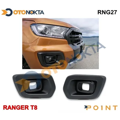 Ford Ranger T8 2019+ Sis Çerçeve Büyük Siyah