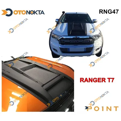 Ford Ranger T7-T8 Kaput Üst Dekor Vidalı