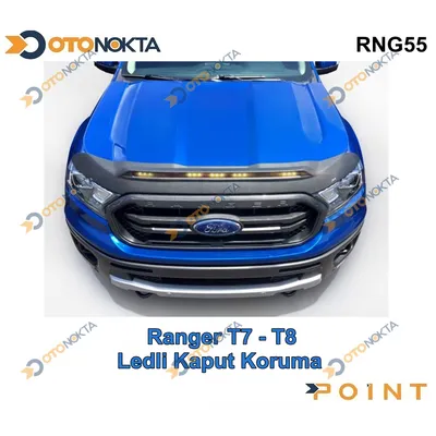 Ford Ranger T7-T8 Ön Kaput Rüzgarlık Ledli