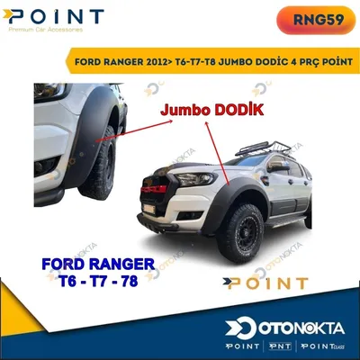 Ford Ranger 2012+ T6-T7-T8 Jumbo Dodic 4 Prç