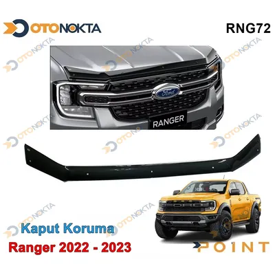 Ford Ranger T9 2022+ Ön Kaput Koruyucu Siyah