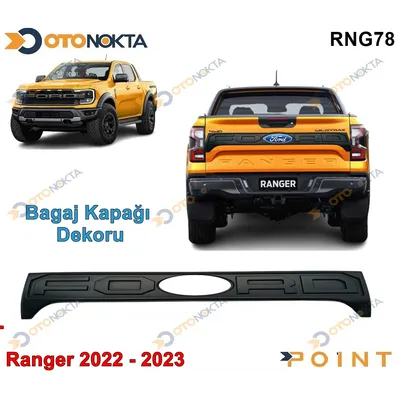 Ford Ranger T9 2022+ Arka Bagaj Kapak Dekoru