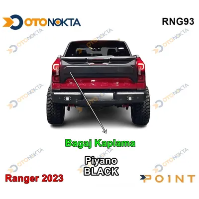 Ford Ranger T9 2023+ Bagaj Kaplama Piyano Black