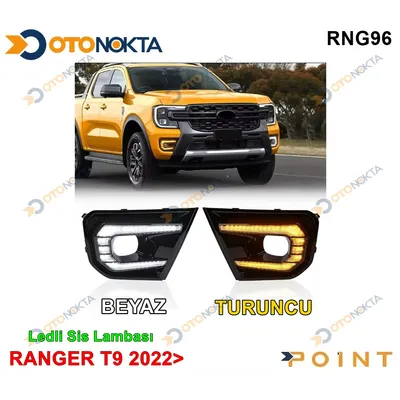 Ford Ranger T9 2022+ Ledli Sis Lambası Beyaz Turun
