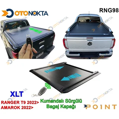 Ford Ranger Amarok 2022+ Kumandalı Sürgülü Kapak