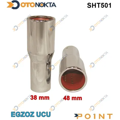 Egzoz Ucu Üniversal Krom Çapı 38-48
