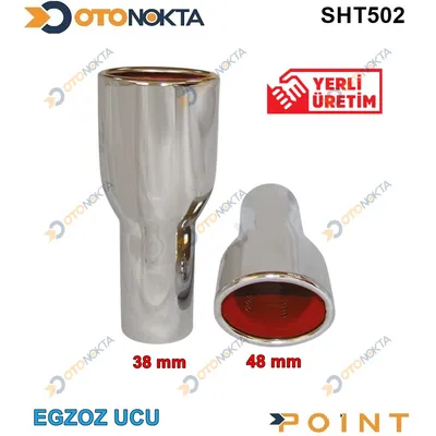 Egzoz Ucu Üniversal Krom Çapı 38-48