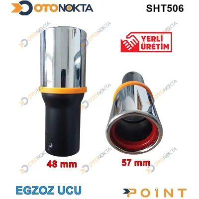 Egzoz Ucu Üniversal Krom Çapı 38-48